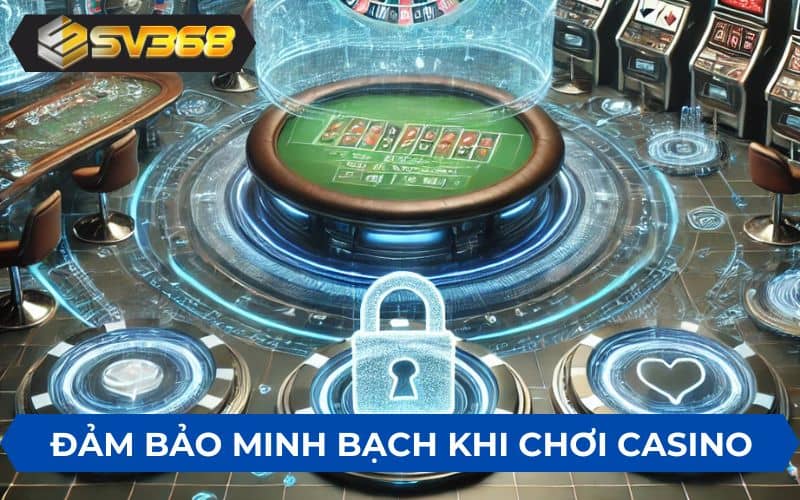 Đảm bảo tính công bằng và minh bạch khi chơi casino tại SV368 Đảm bảo tính công bằng và minh bạch khi chơi casino tại SV368